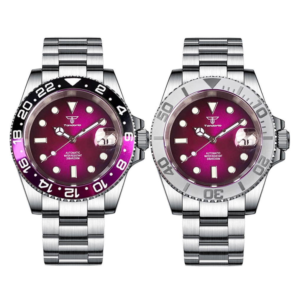 Titanium Sport Watch - Montre mécanique japonaise NH35 Tandorio 40
