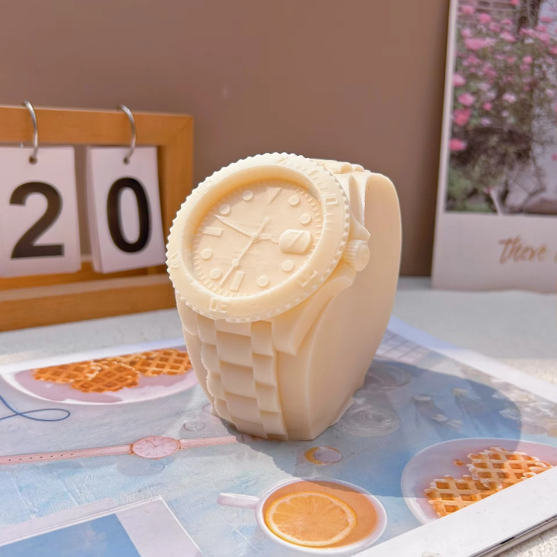Luxury Watch Makes - Le moule en silicone de bougie