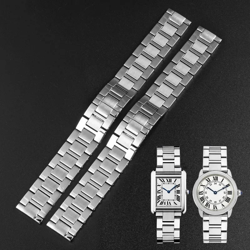 Luxury Watch Engraving - Pour Cartier Tank Solo Ronde série