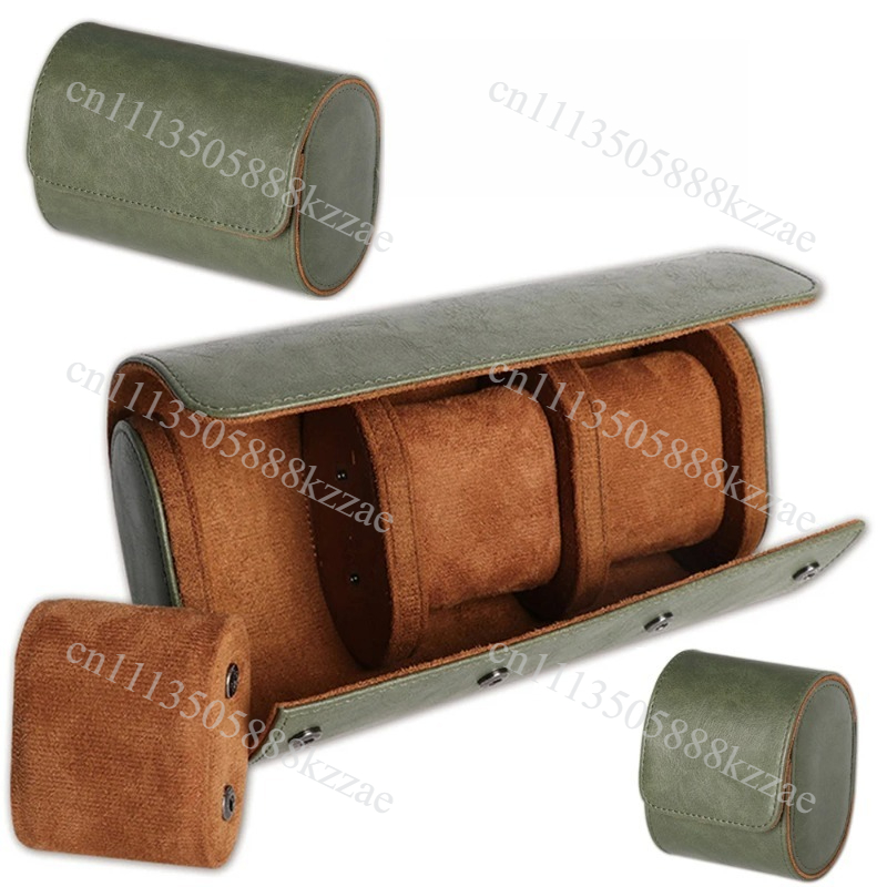 Luxury Watch Travel Case - Étui à montres en cuir pour