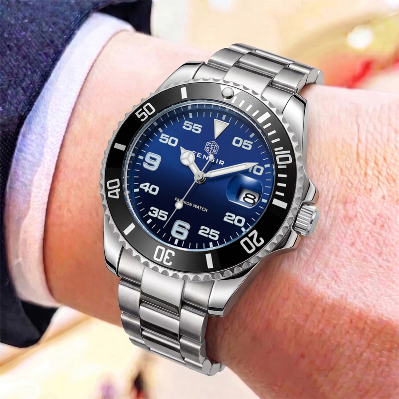 Luxury Watch Makes - Montre classique pour homme à quartz
