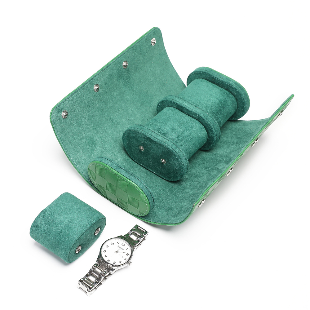 Luxury Watch Travel Case - Boîte à montres en cuir de