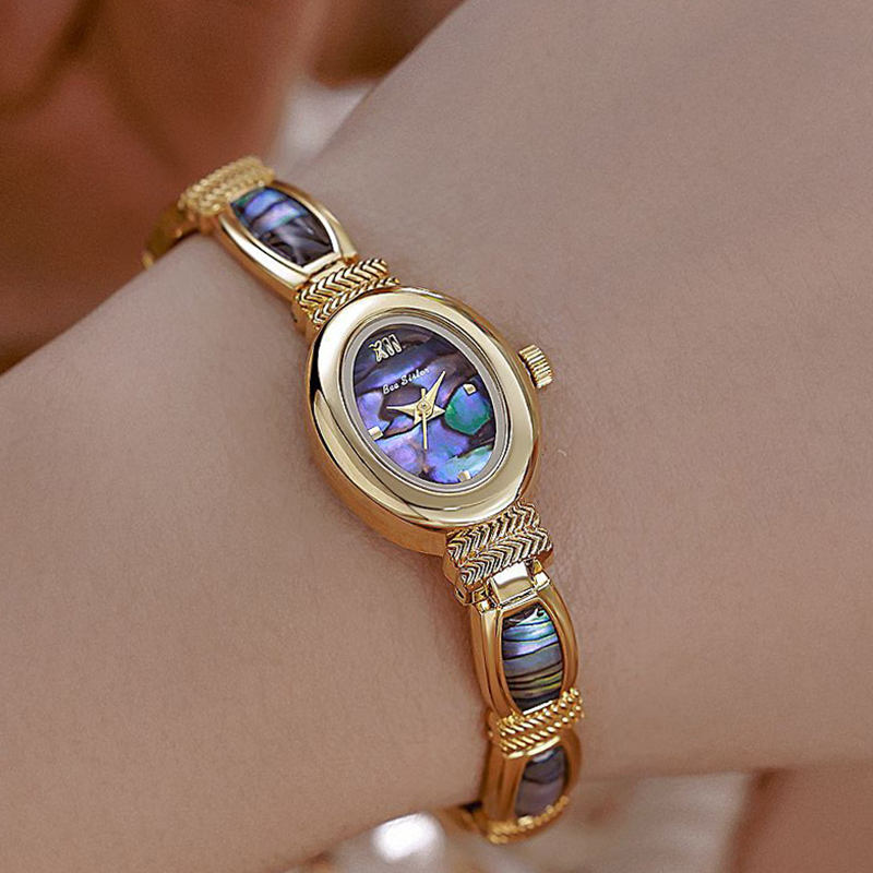 Luxury Watch Girl - Cadran ovale femmes Bracelet montres haut