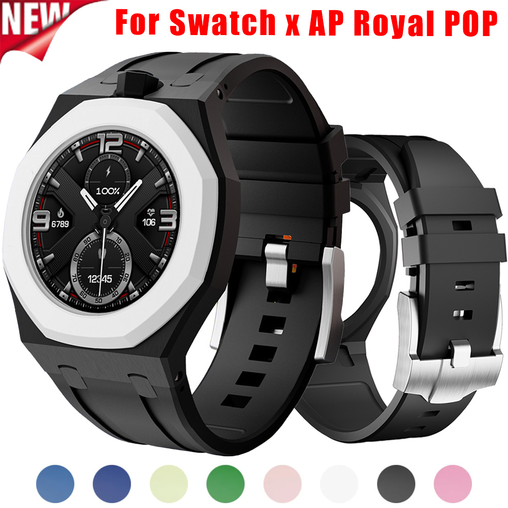 Luxury X I Watch - Bracelet en caoutchouc pour boîtier de
