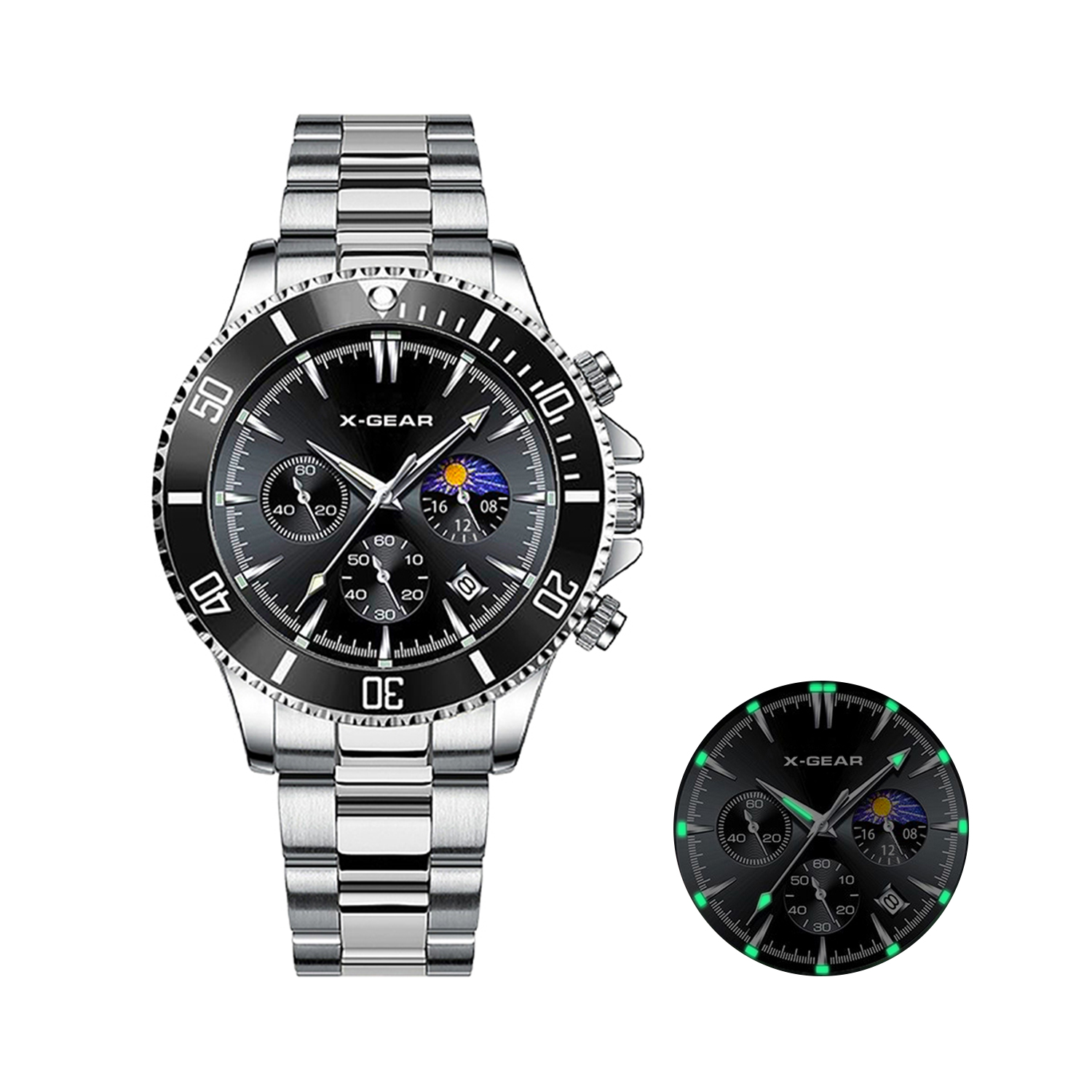 Luxury X I Watch - Montre à quartz pour homme X-GEAR