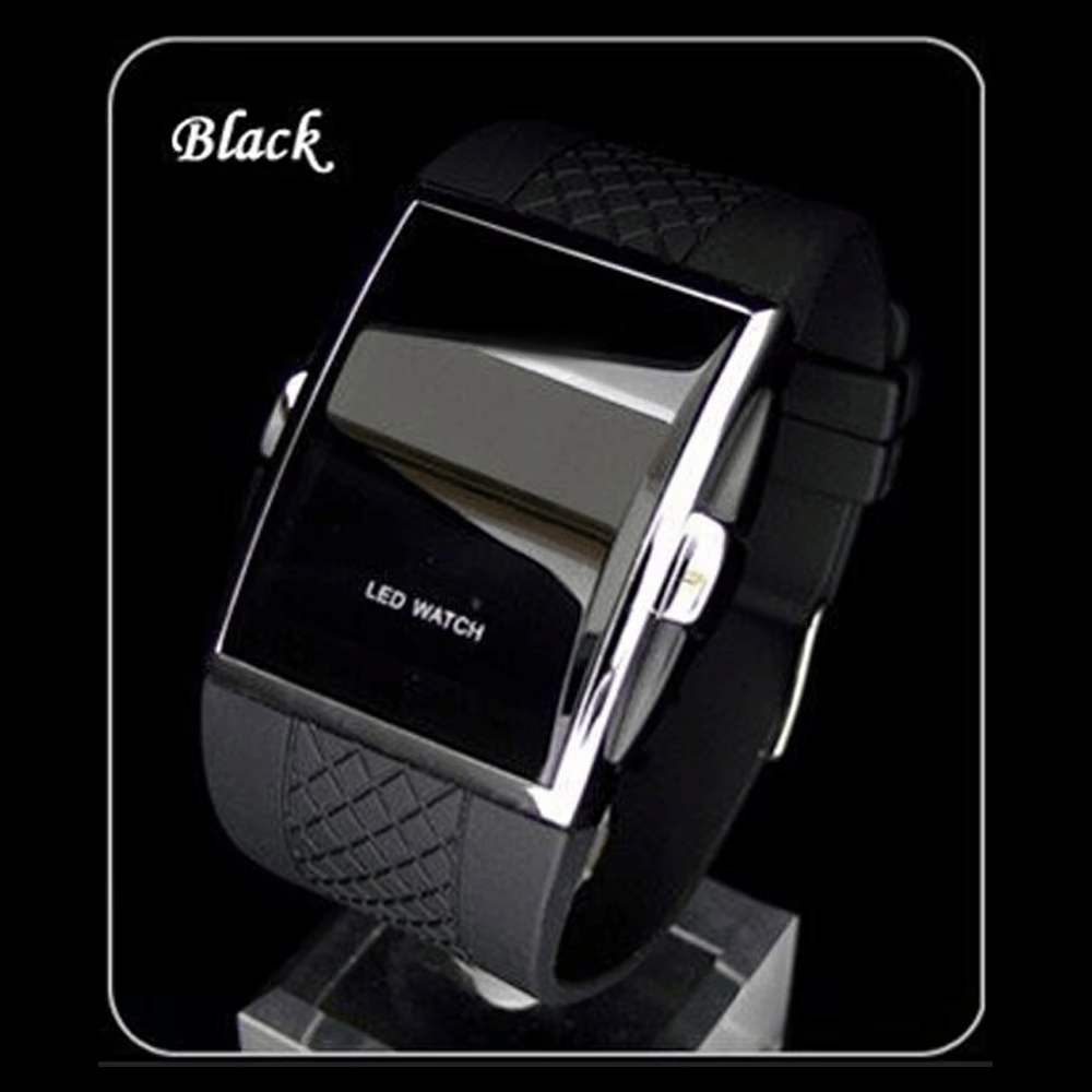 Luxury Watch White - Hommes Sport montres numériques noir blanc