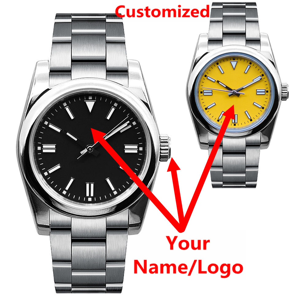 Luxury Watch Uk - Montre homme personnalisée avec logo, saphir,