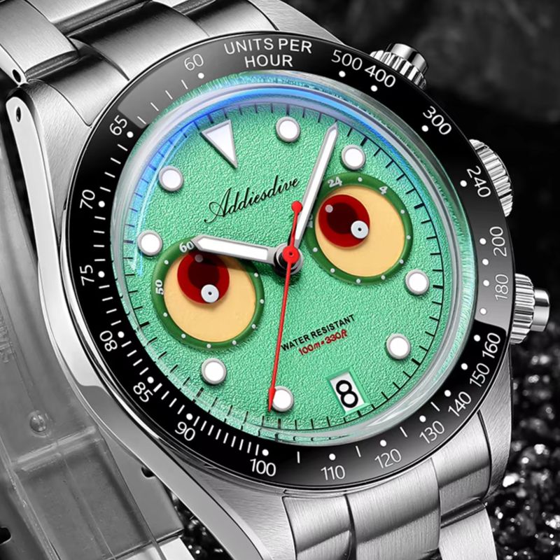 Luxury Watch Makes - ADDIESDIVE – montre chronographe à Quartz