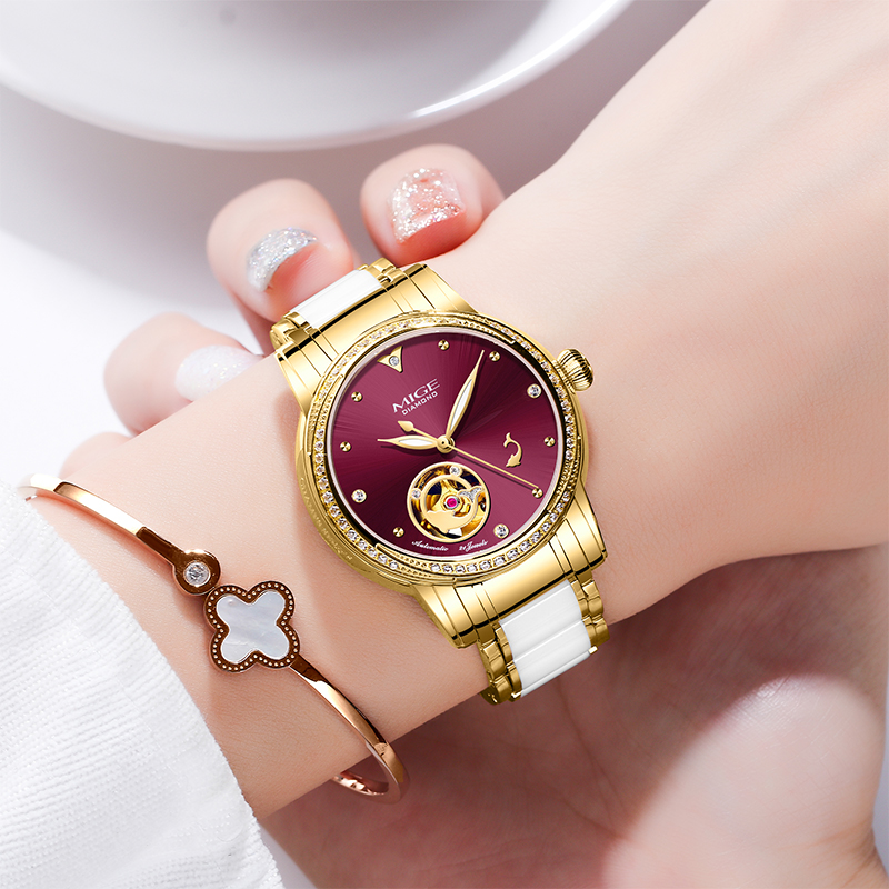 Montre automatique squelette M - Luxury Watch White avis et prix