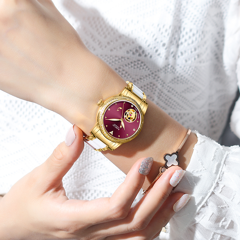 Montre automatique squelette M - Luxury Watch White avis et prix