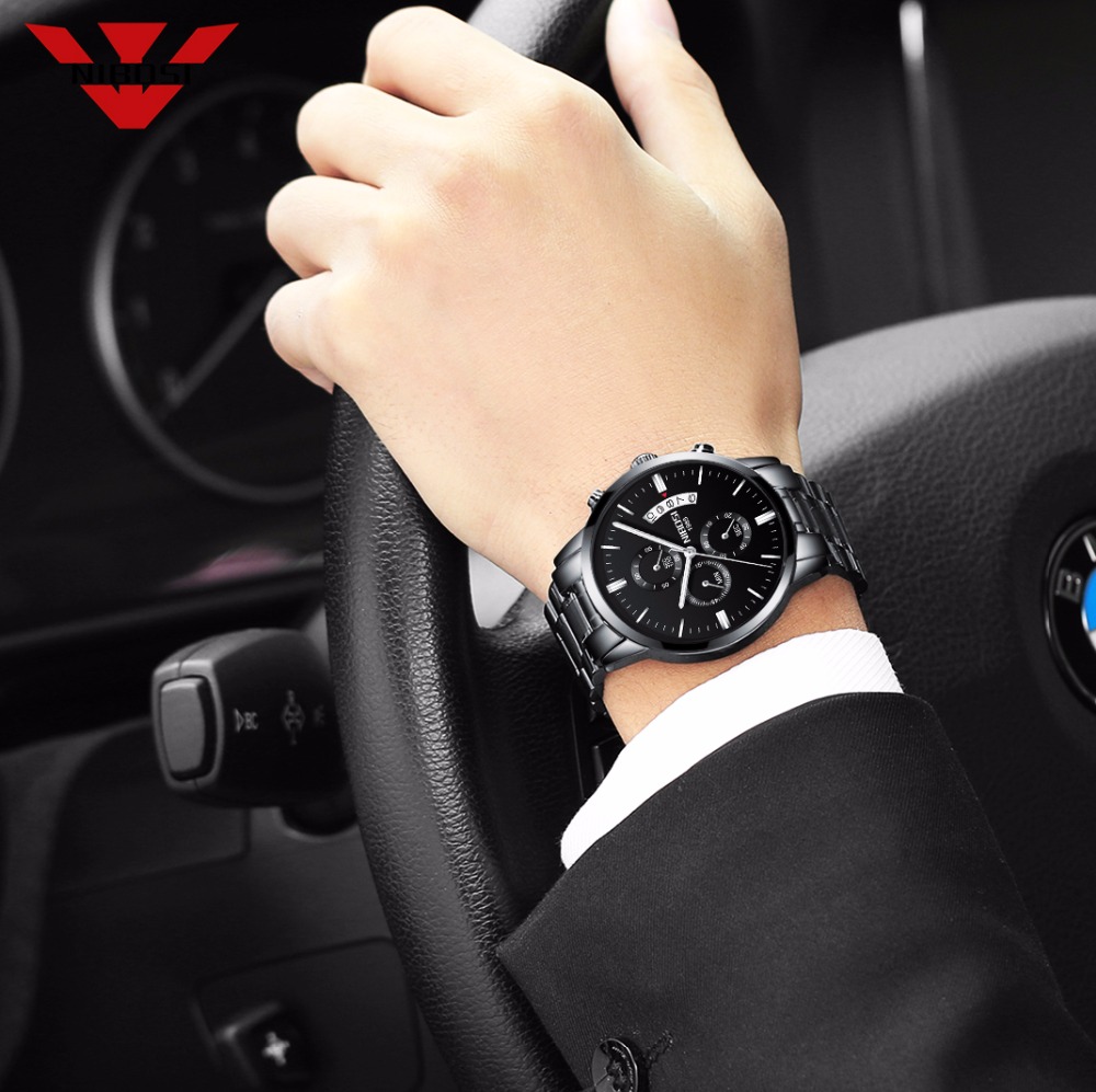 NIBOSI acier inoxydable montre - Luxury Watch Manufacturers avis et prix