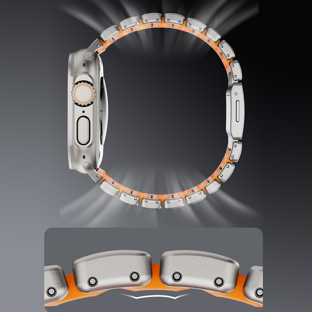 Bracelet en titane + coque sou - Titanium Sport Watch avis et prix