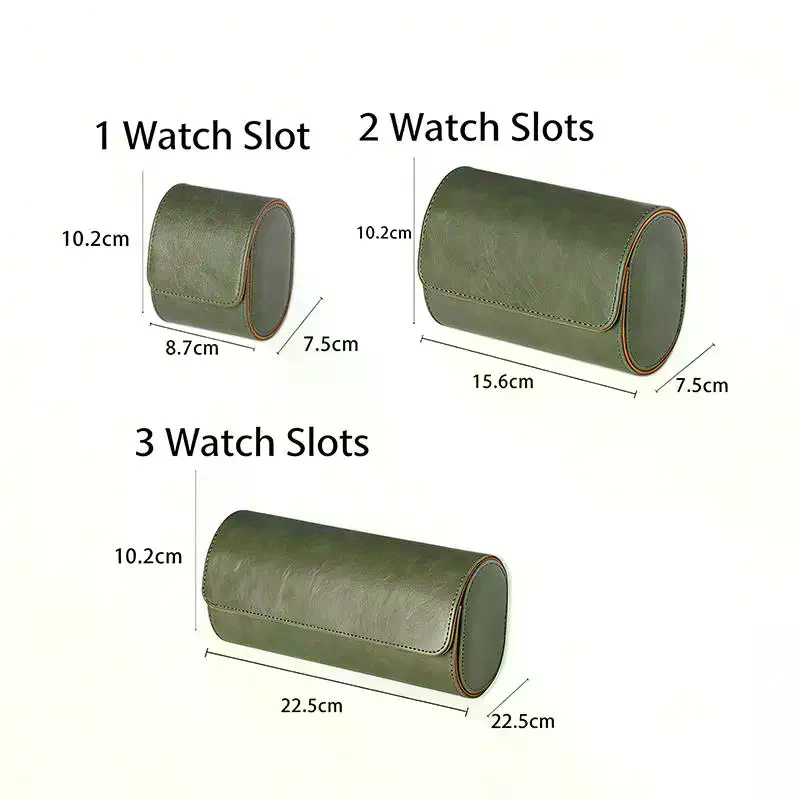 Étui de voyage en cuir pour mo - Luxury Watch Travel Case avis et prix