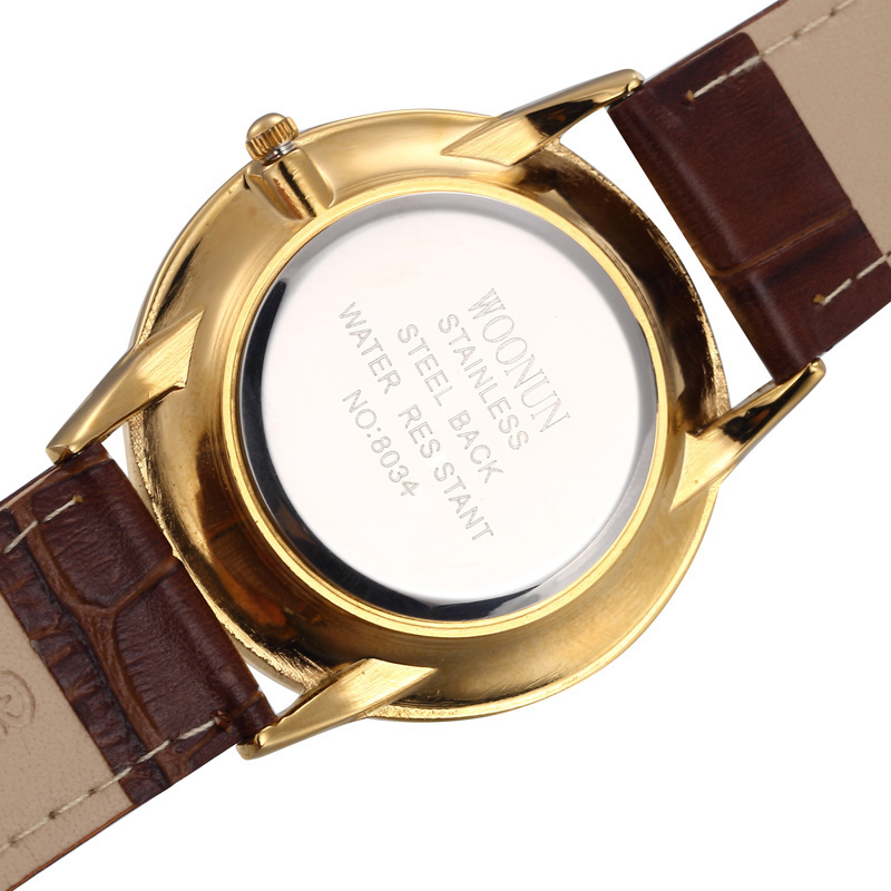 WOONUN-Montre de luxe en or po - Luxury Watch Manufacturers avis et prix