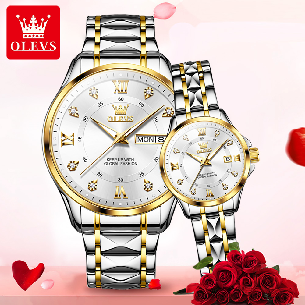 OLEVS 2906 Couple montre origi - Luxury Watch Uk avis et prix