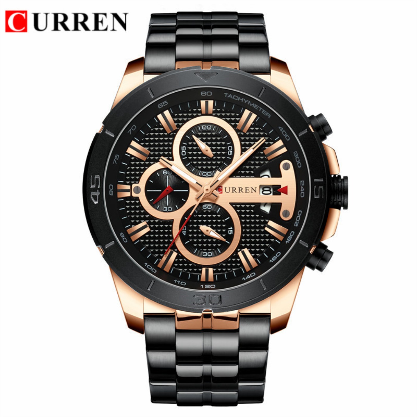 Montre CURREN pour homme, chro - Luxury Quartz Watch Brands avis et prix