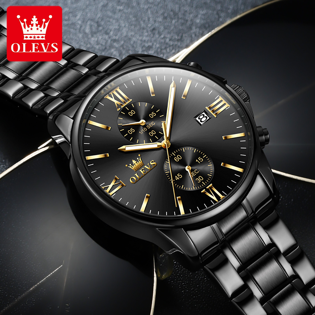 OLEVS 2886 montre à Quartz noi - Luxury Watch Manufacturers avis et prix