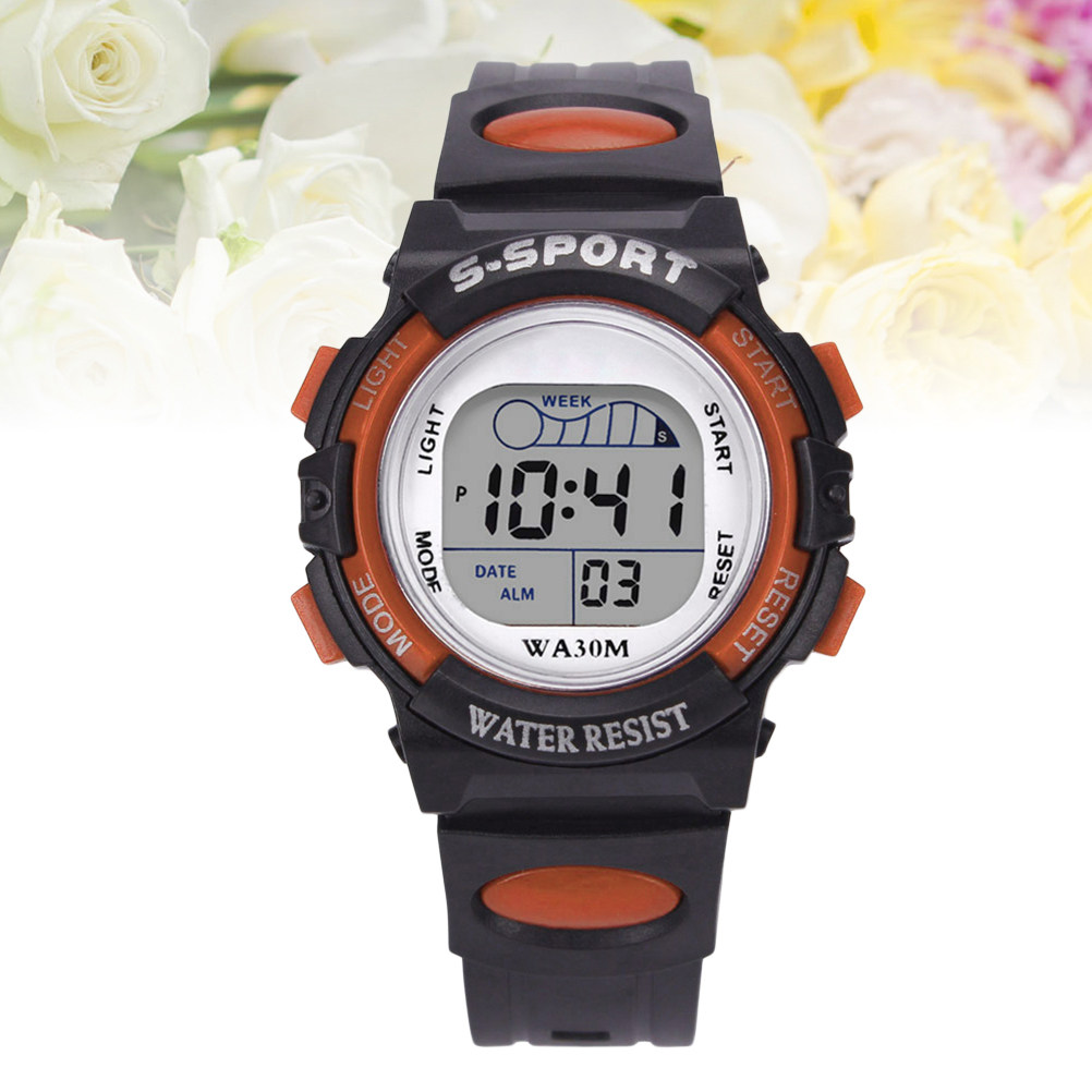 Montre électronique pour enfan - Luxury Watch White avis et prix