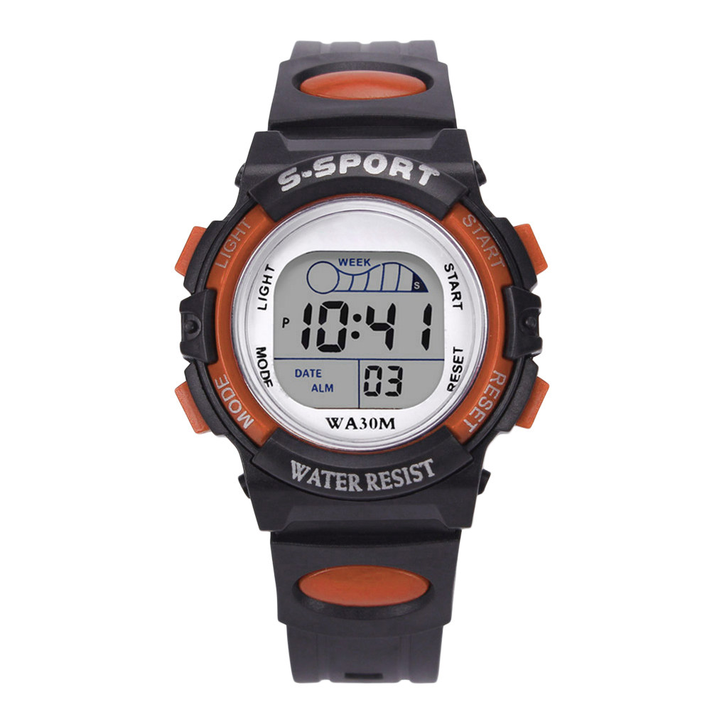Montre électronique pour enfan - Luxury Watch White avis et prix