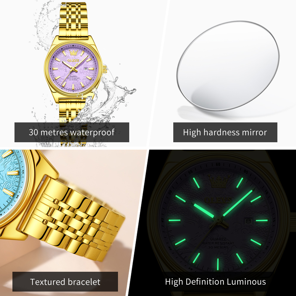 OLEVS marque de luxe montre en - Luxury Watch Girl avis et prix