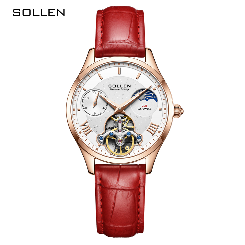 Suisse SOLLEN luxe automatique - Luxury Watch Moon Phase avis et prix