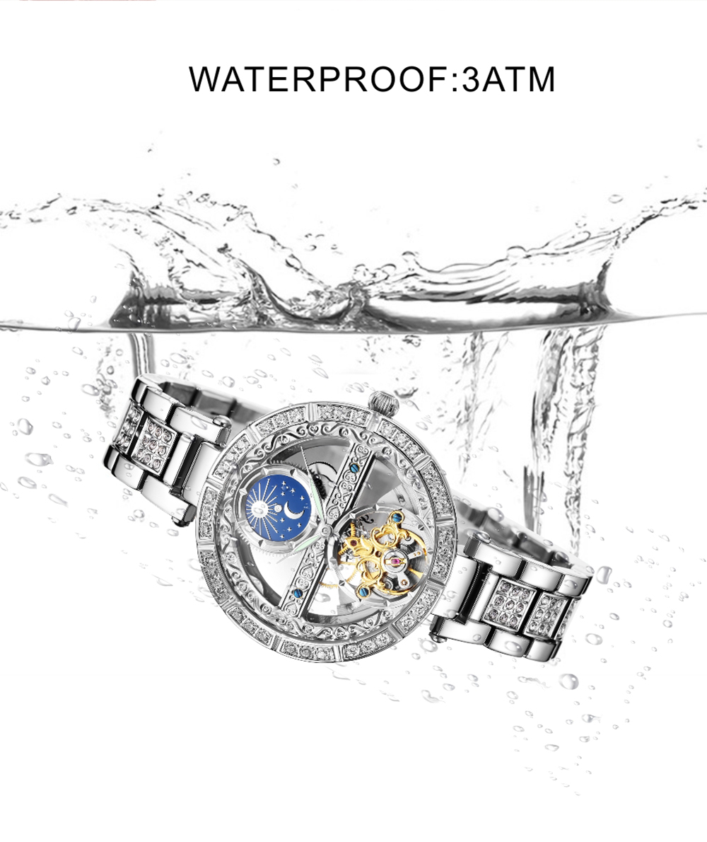 Montres mécaniques Seton Tourb - Luxury Watch Moon Phase avis et prix