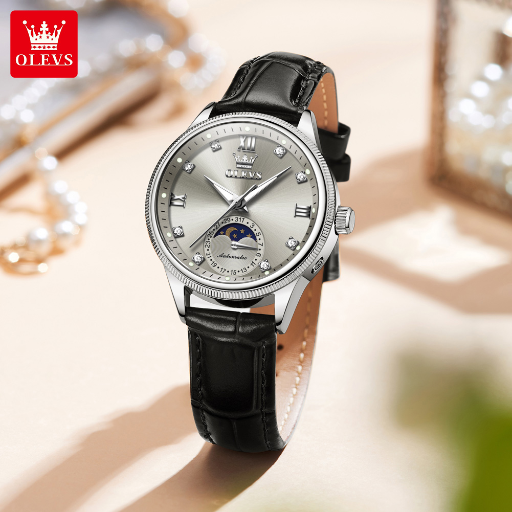 OLEVS Phase de lune mode femme - Luxury Watch Moon Phase avis et prix