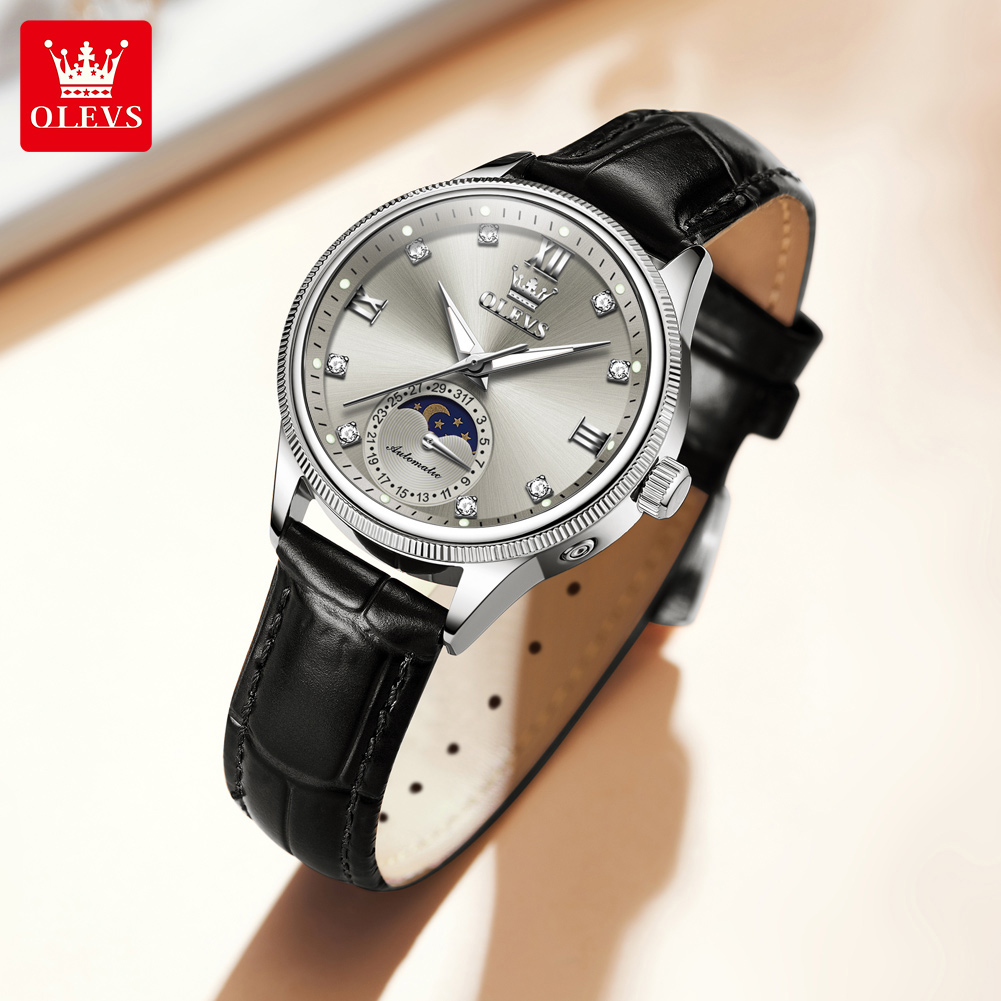 OLEVS Phase de lune mode femme - Luxury Watch Moon Phase avis et prix