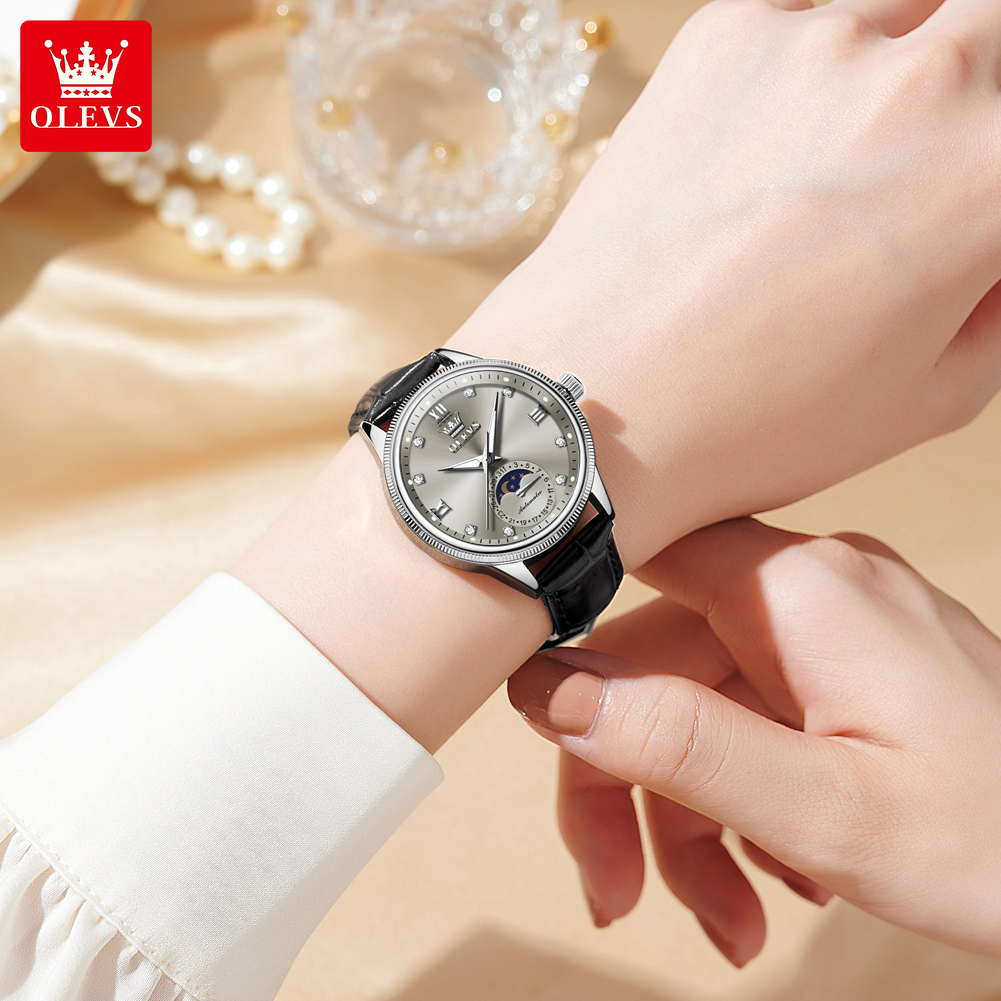 OLEVS Phase de lune mode femme - Luxury Watch Moon Phase avis et prix