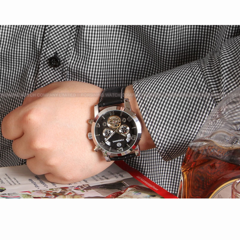 Forsining mode mécanique homme - Regulator Display Watch avis et prix