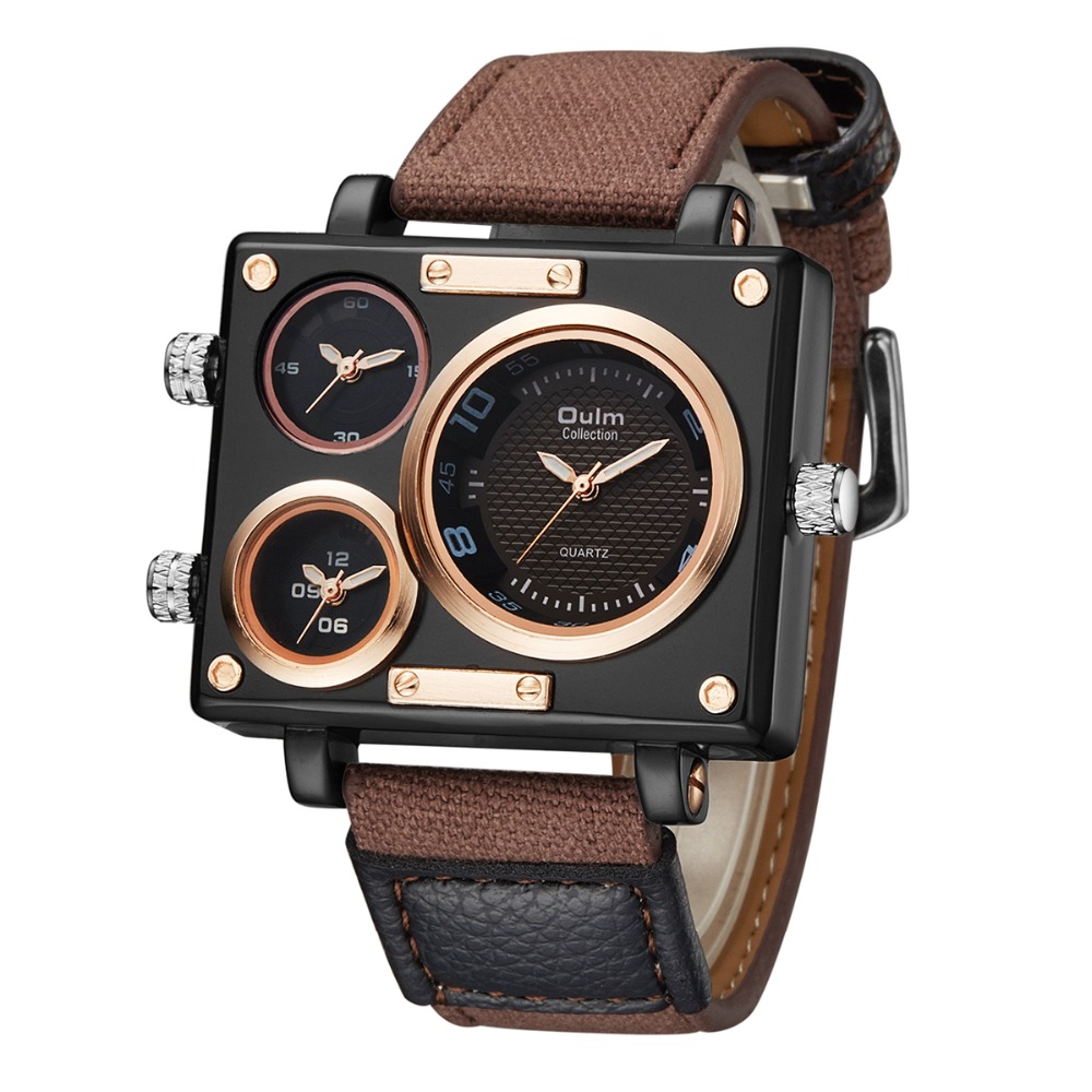 Oulm – montre à Quartz pour ho - Luxury Watch Manufacturers avis et prix