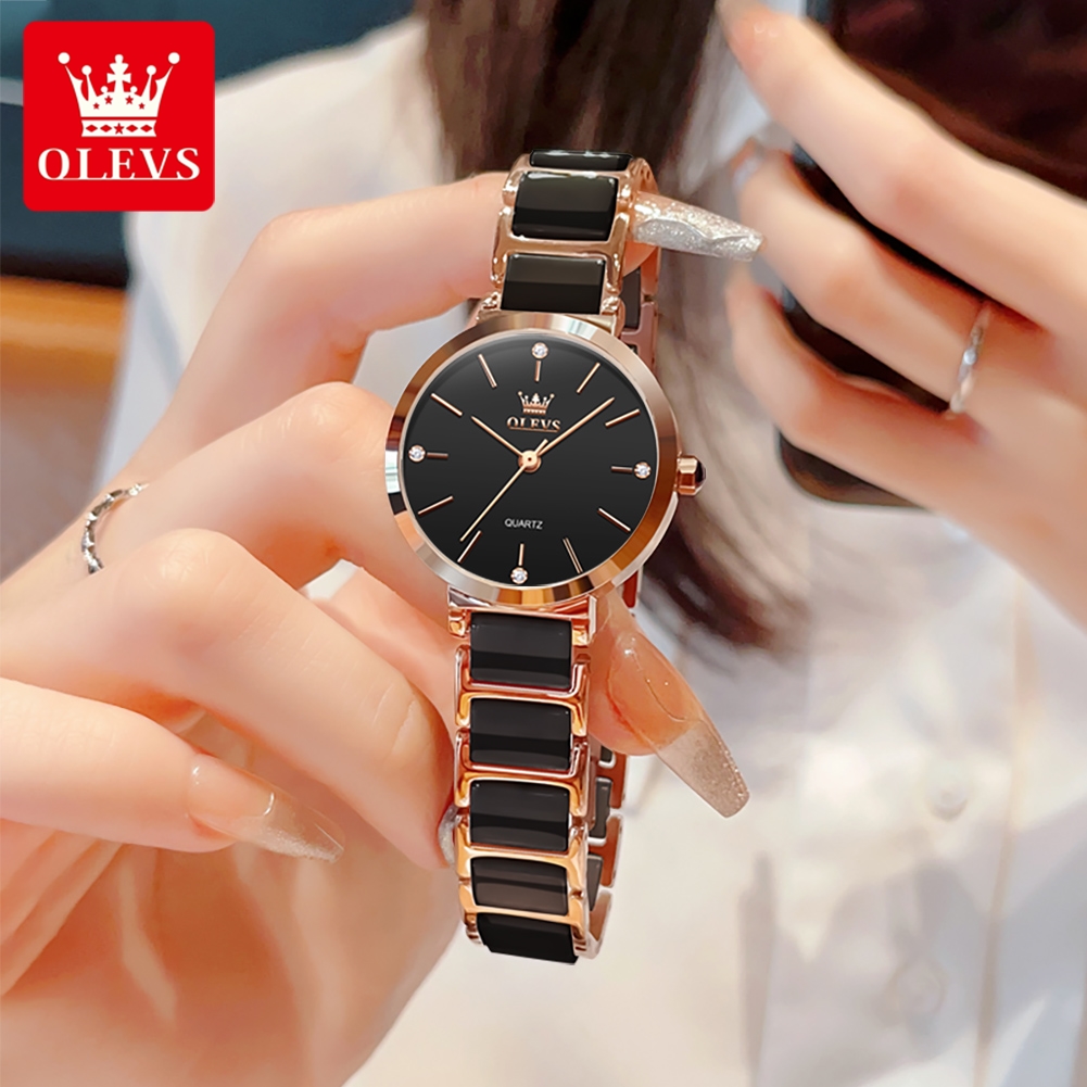 OLEVS femmes montre 5877 luxe  - Luxury Watch Travel Case avis et prix