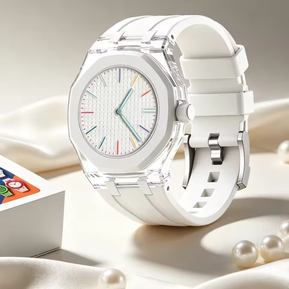 Boîtier transparent + bracelet - Luxury X I Watch avis et prix
