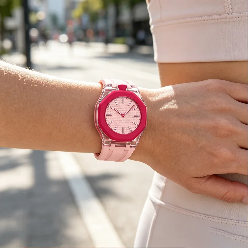 Boîtier transparent + bracelet - Luxury X I Watch avis et prix