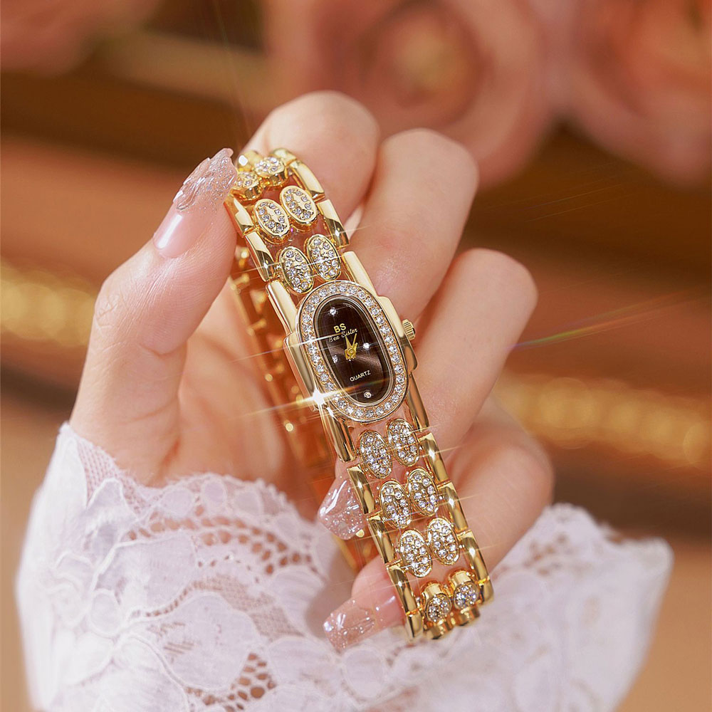 Montres de mode Bracelet en or - Luxury Watch Diamond avis et prix
