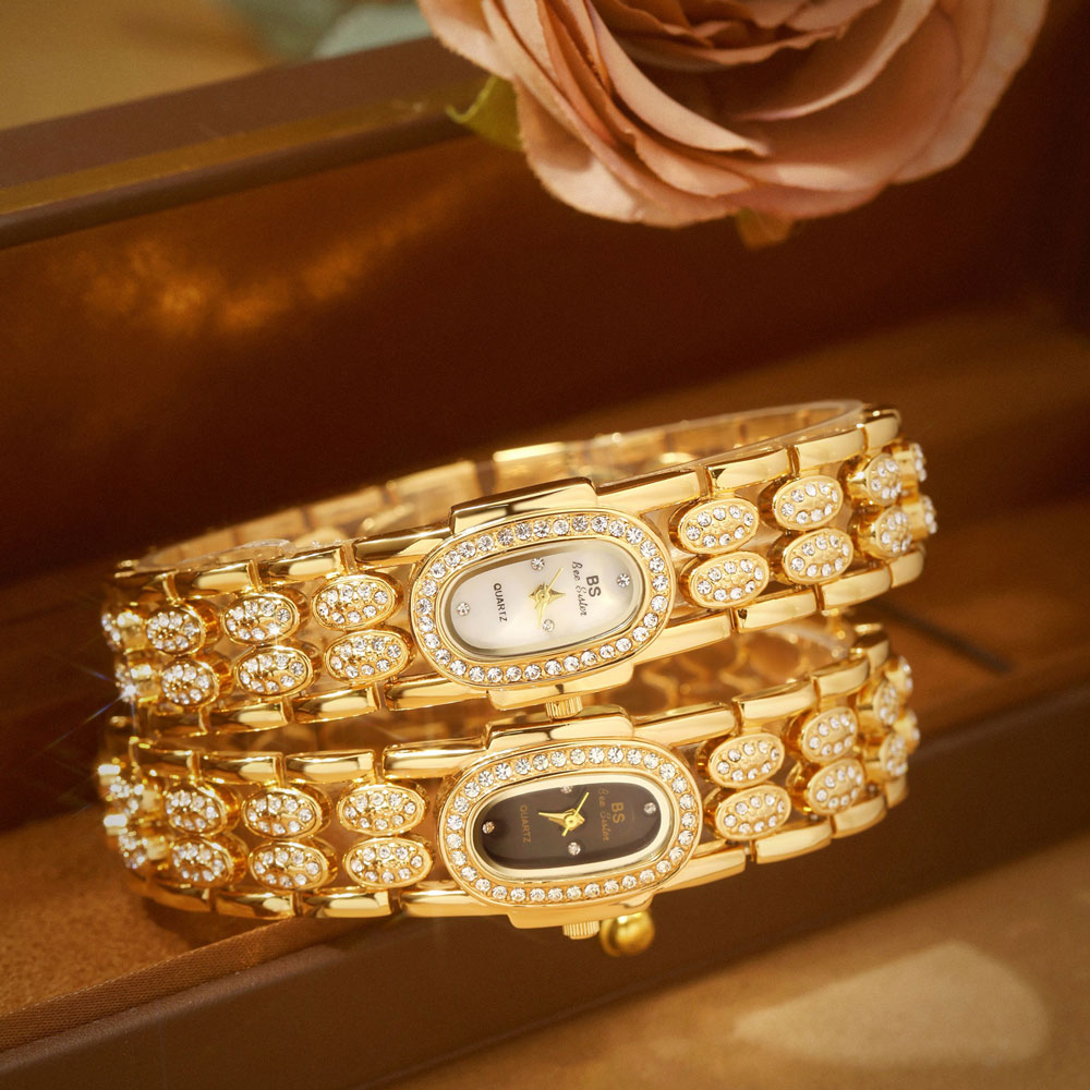 Montres de mode Bracelet en or - Luxury Watch Diamond avis et prix