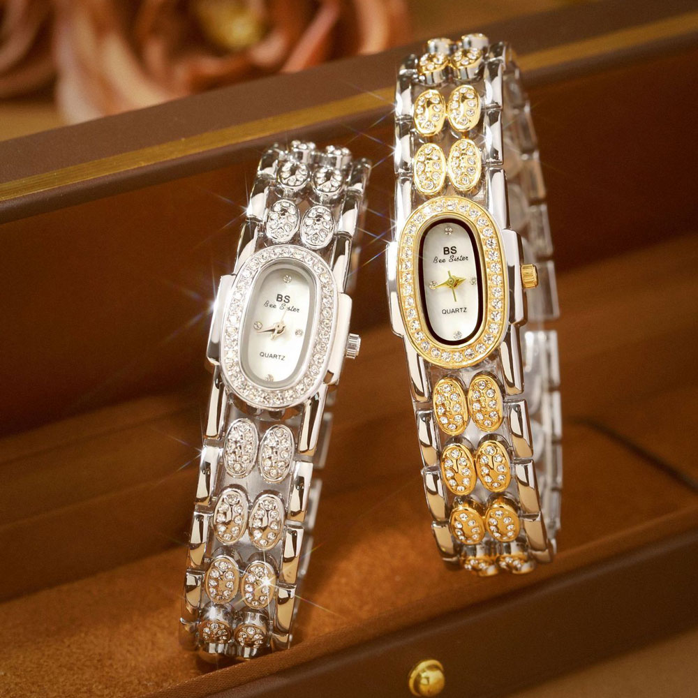 Montres de mode Bracelet en or - Luxury Watch Diamond avis et prix