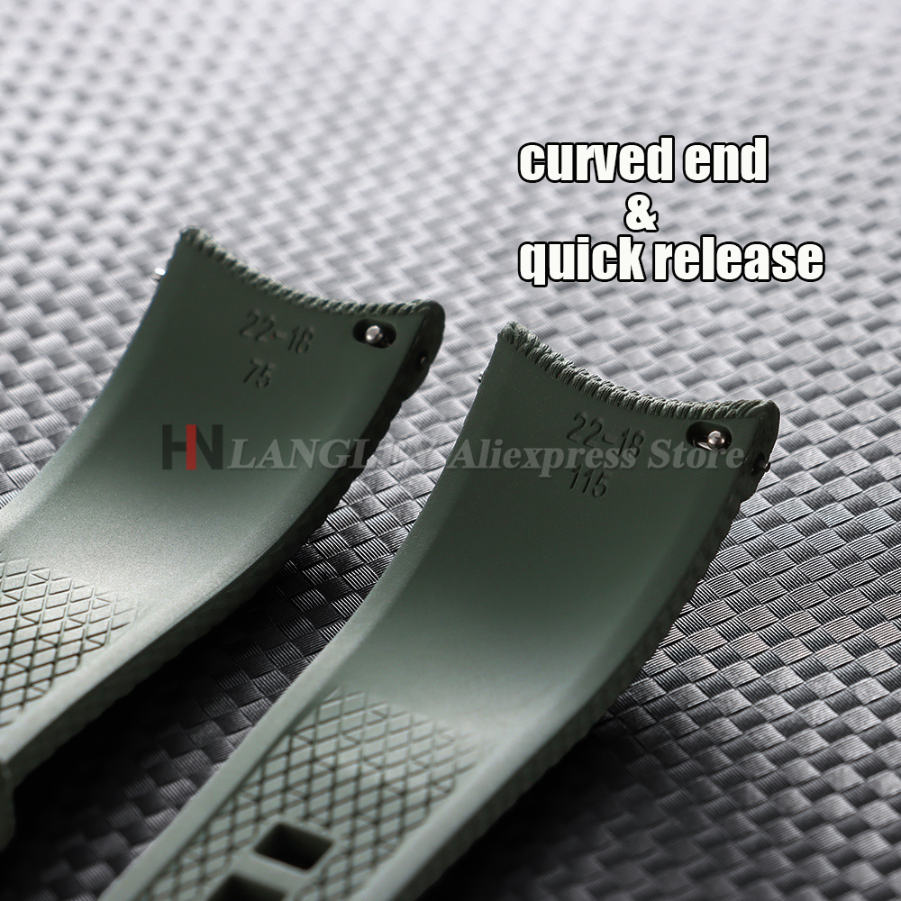 Bracelet en caoutchouc fluoré  - Luxury Watch Engraving avis et prix