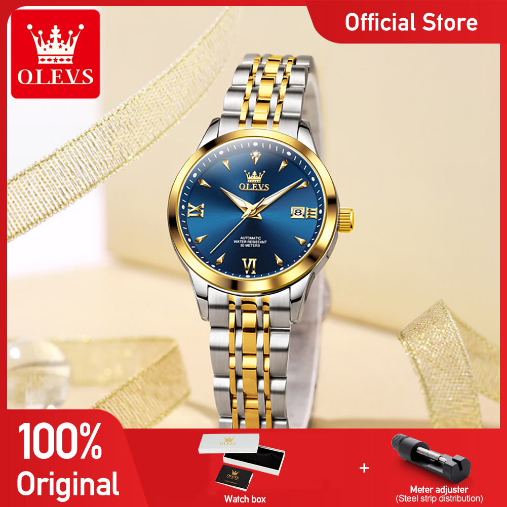 OLEVS 9956 montre pour femme m - Luxury Watch Moon Phase avis et prix