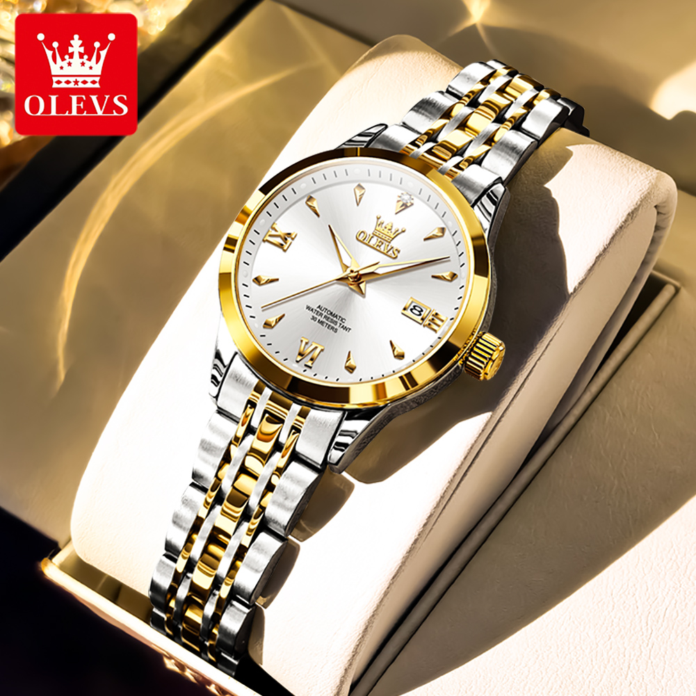 OLEVS 9956 montre pour femme m - Luxury Watch Moon Phase avis et prix