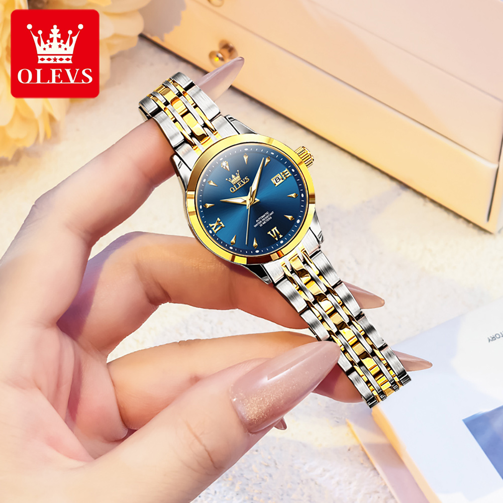 OLEVS 9956 montre pour femme m - Luxury Watch Moon Phase avis et prix