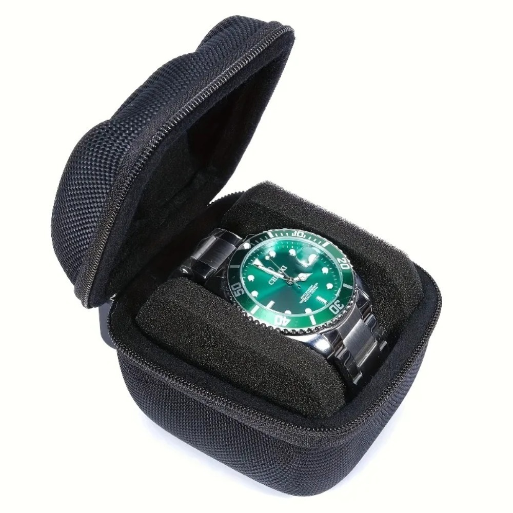 Boîte de rangement noire pour  - Luxury Watch Travel Case avis et prix