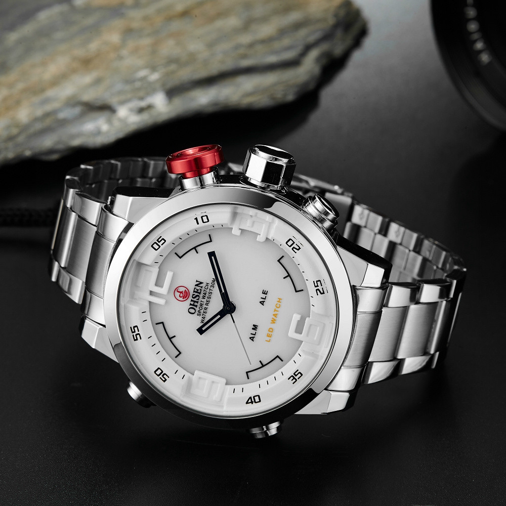 OHSEN – montre-bracelet numéri - Luxury Watch White avis et prix