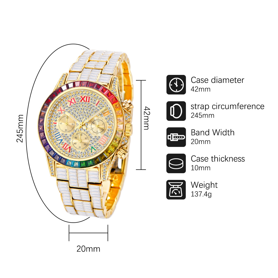 MISSFOX-Montre Glacée de Luxe  - Luxury Watch Manufacturers avis et prix