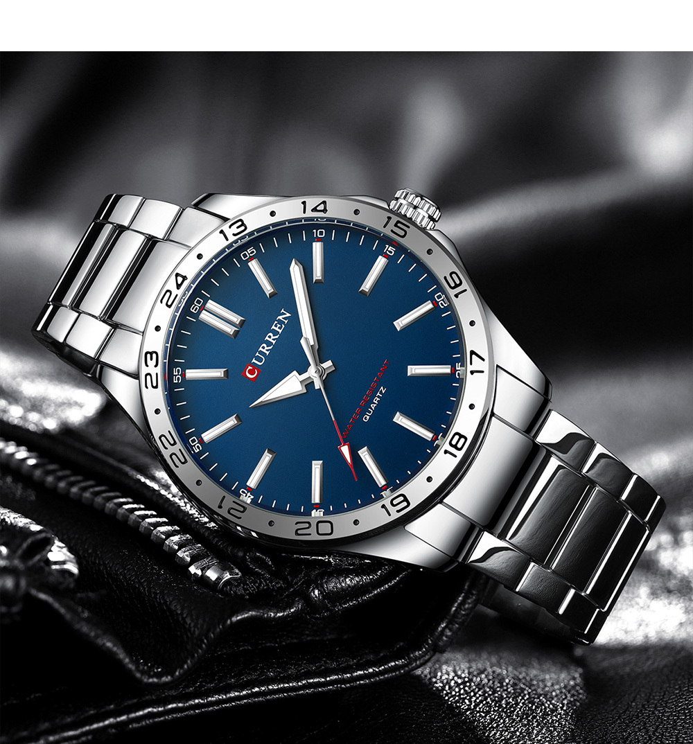 Montre-bracelet pour homme CUR - Luxury Watch White avis et prix