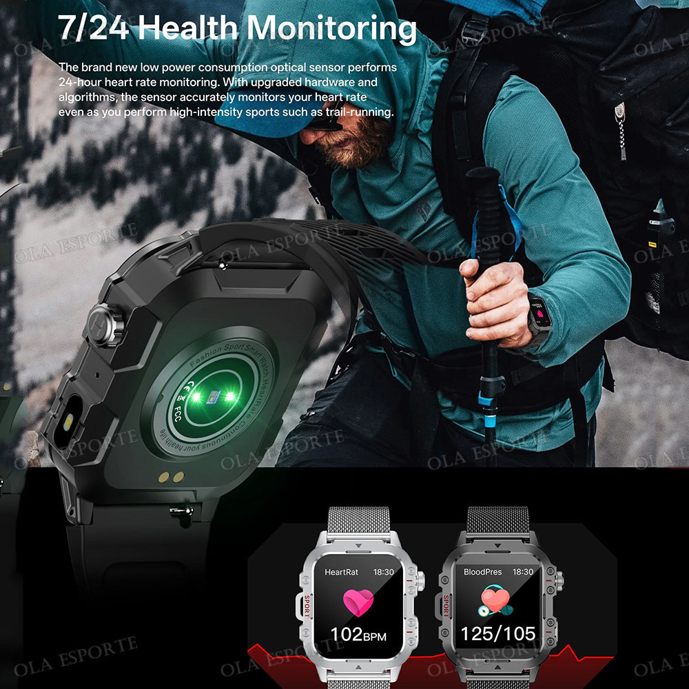 Montre connectée 2026 pour hom - Titanium Sport Watch avis et prix