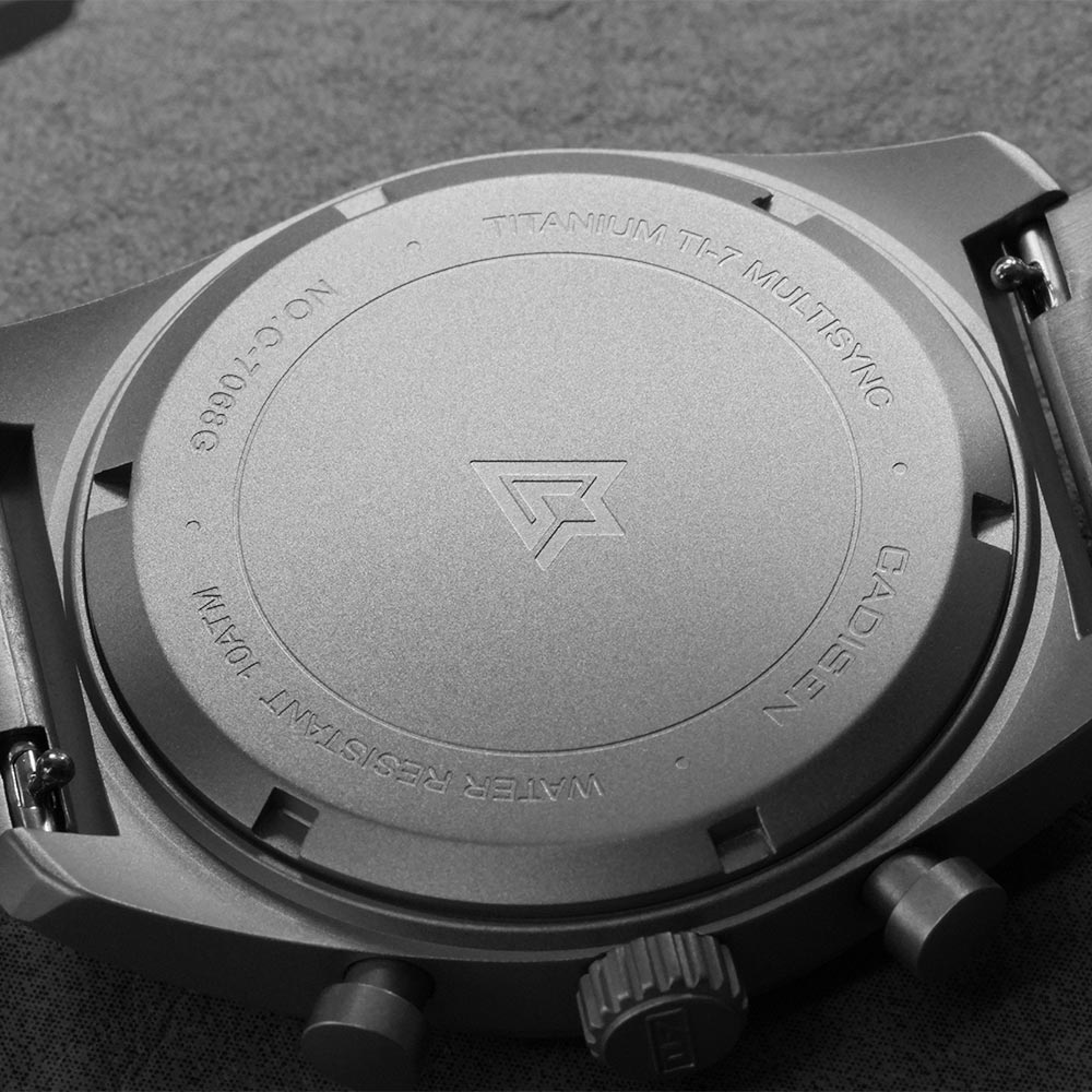 Montre homme CADISEN TI-7 MULT - Titanium Sport Watch avis et prix