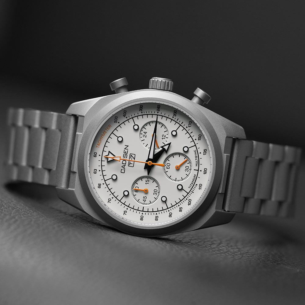 Montre homme CADISEN TI-7 MULT - Titanium Sport Watch avis et prix
