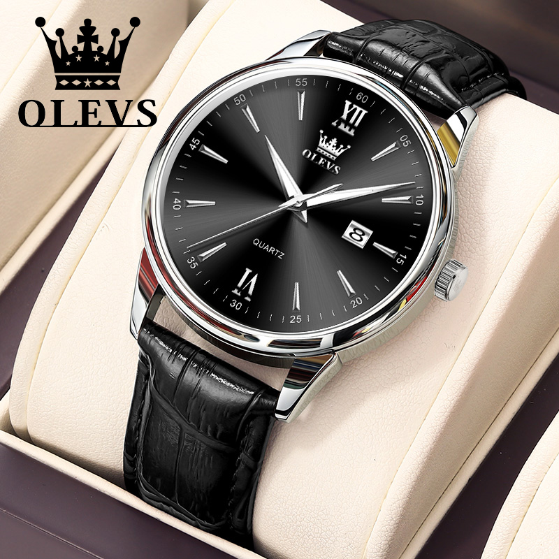 OLEVS-Montre à quartz pour hom - Luxury Watch Manufacturers avis et prix