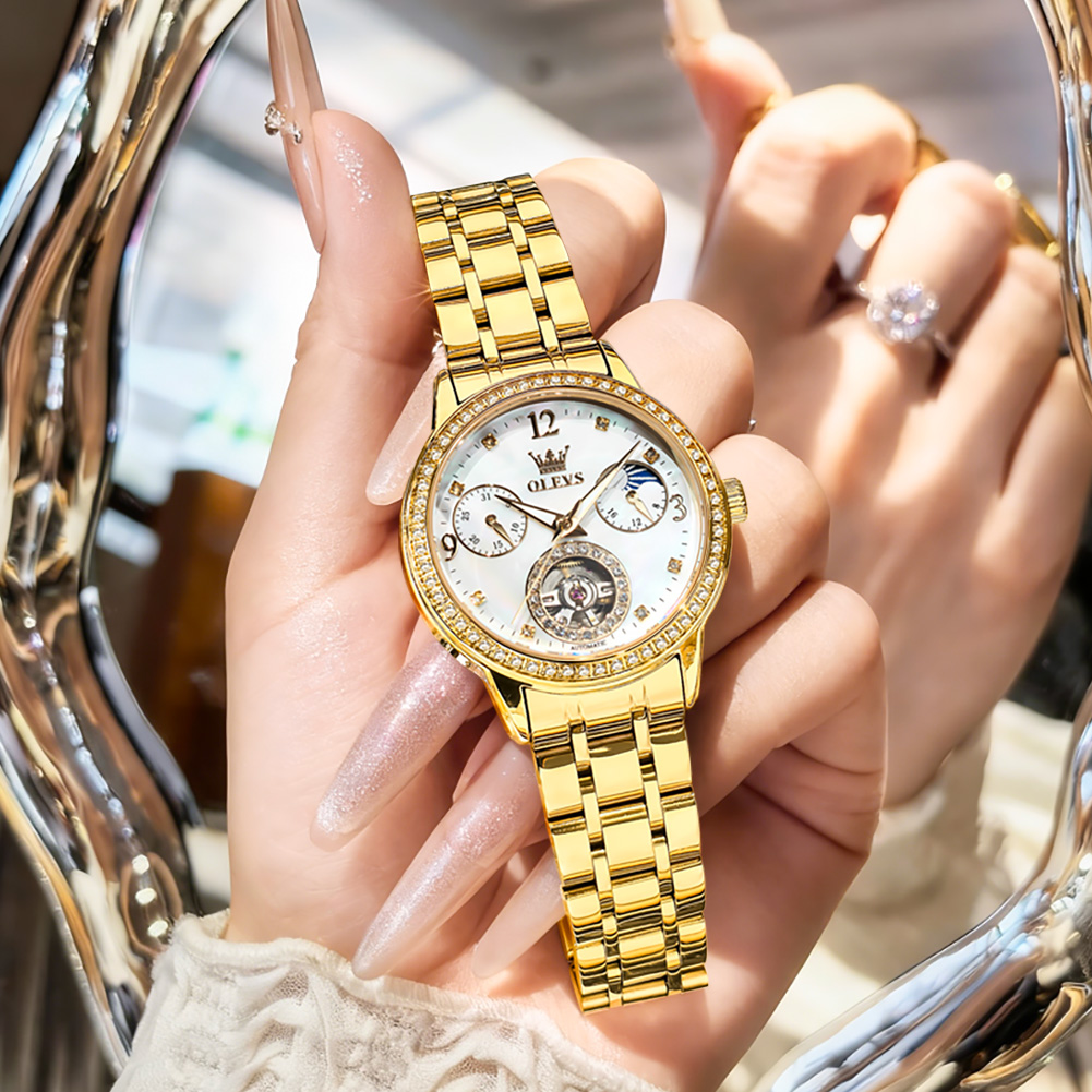Montre automatique pour femme  - Luxury Watch Moon Phase avis et prix